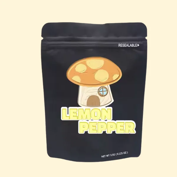 Custom Printed 5x8x 3" Mylar Bags (1/2 oz)
